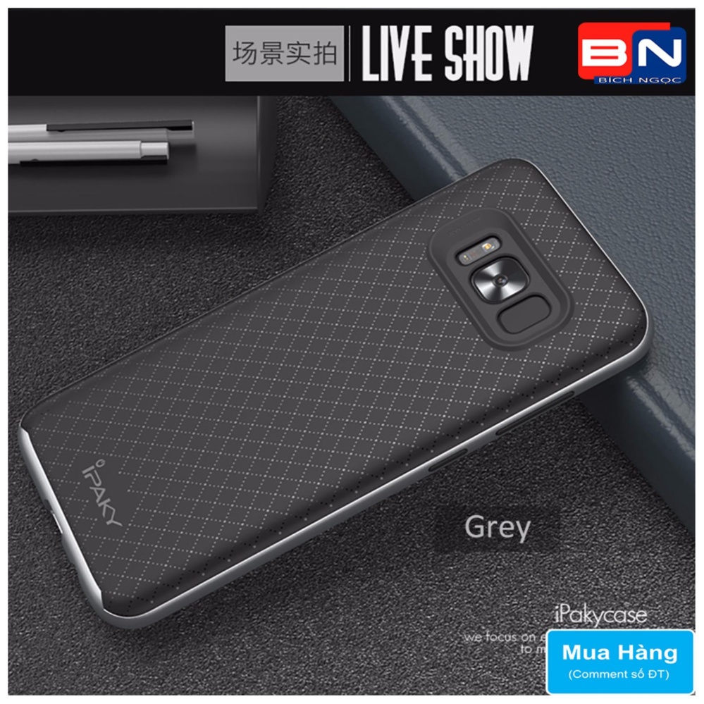 [HCM]Ốp Lưng IPAKY CARO dành cho GALAXY A5 2017 (ĐEN)