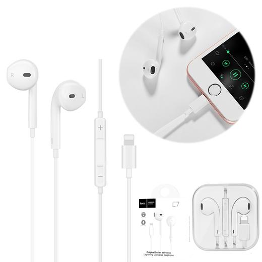 TAI NGHE LIGHTNING CHO IPHONE 7/7 PLUS, IPHONE 8/ 8PLUS, IPHONE X HOCO L7 - HÀNG PHÂN PHỐI CHÍNH THỨC