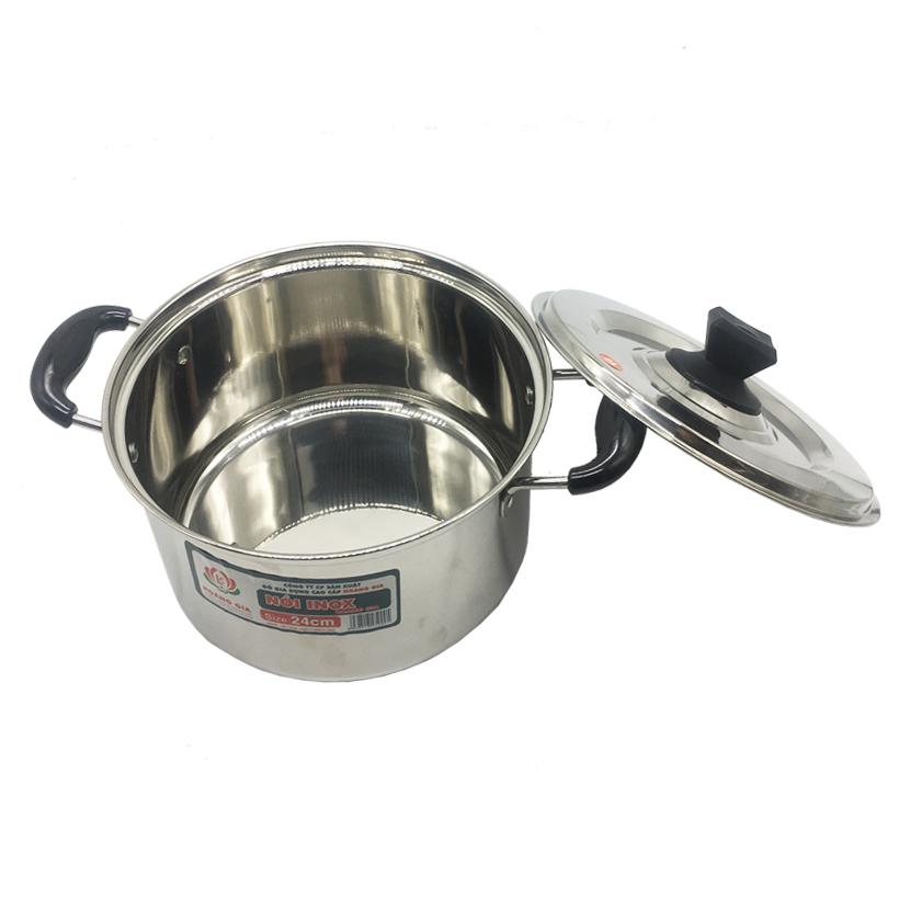 Nồi inox Hoàng Gia 24cm