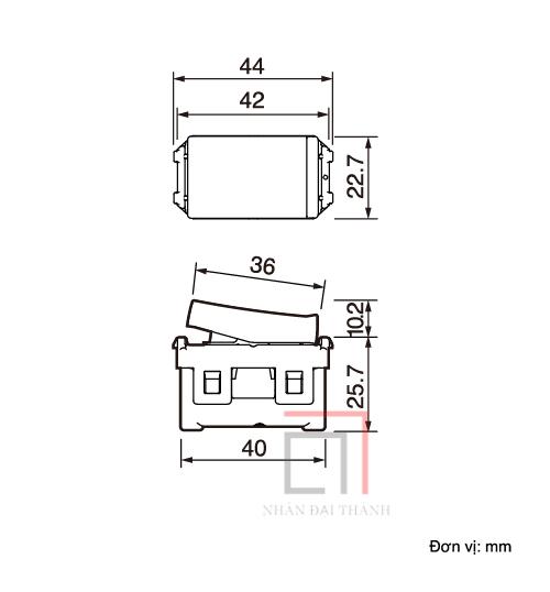 [HCM]Công tắc Panasonic WEVH5004