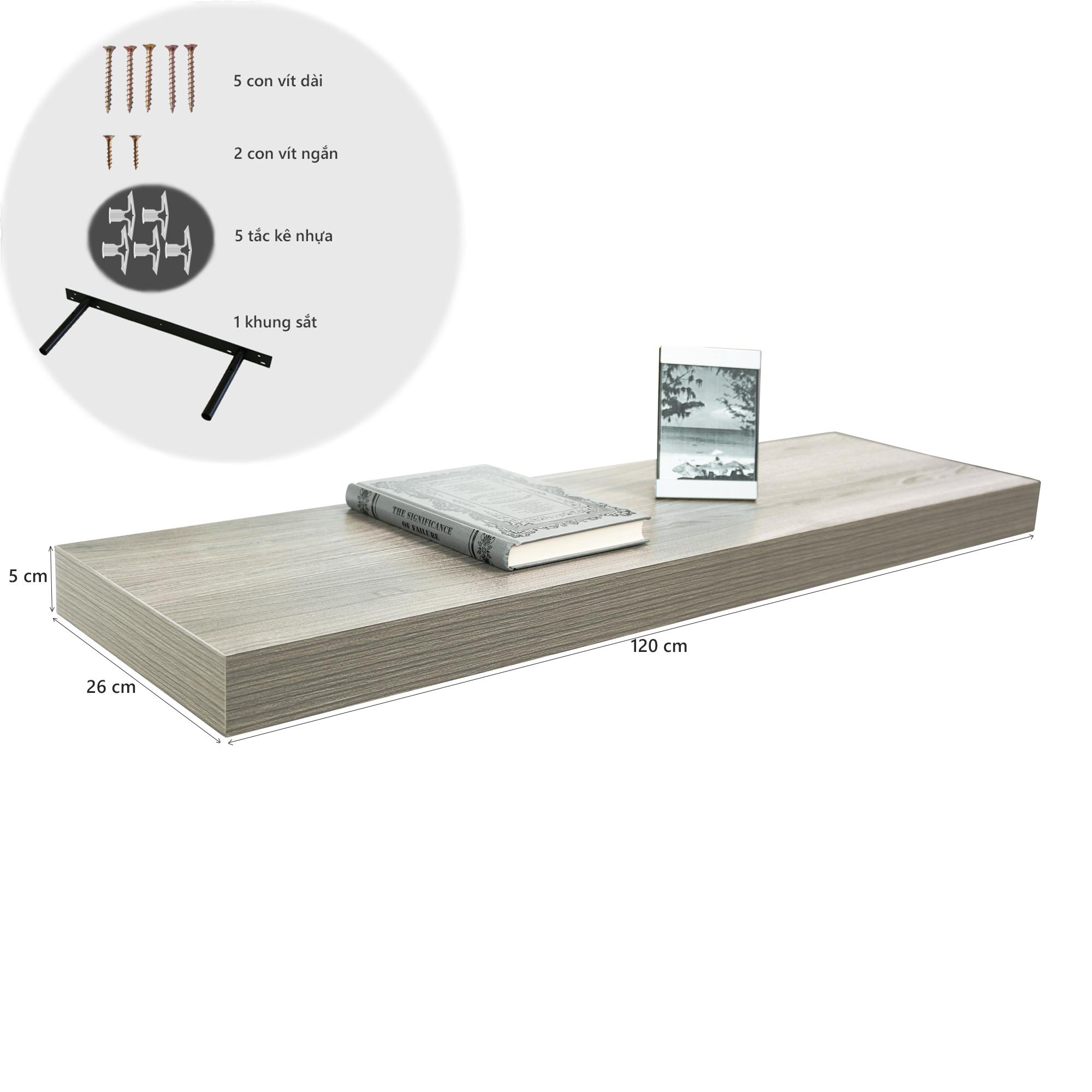Floating shelf Modo Harac M7 (120x26x5 cm)
