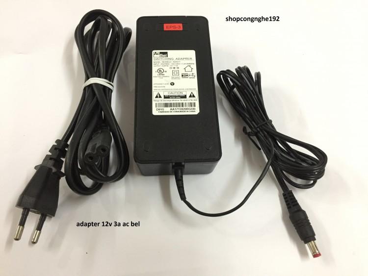 Adapter nguồn AcBel 12V 3A loại xịn