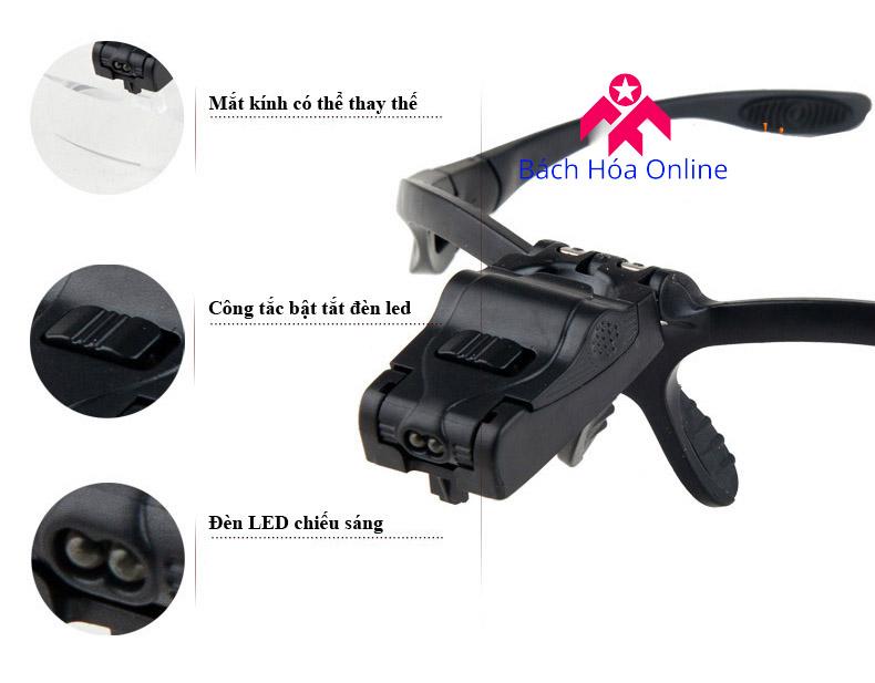 Kính lúp đeo đầu có đèn V1