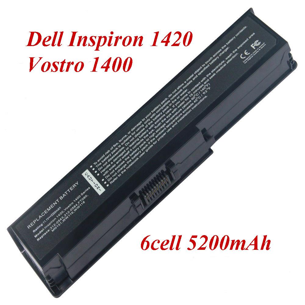 Pin Laptop Dell Inspiron 1420 vostro 1400