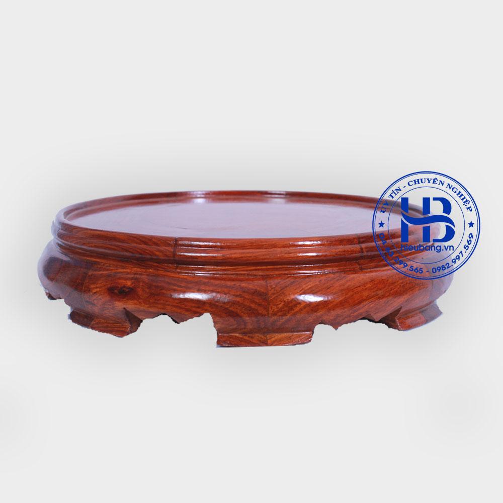 Đế bát hương 20cm (đồ thờ gỗ ,kê bát hương)