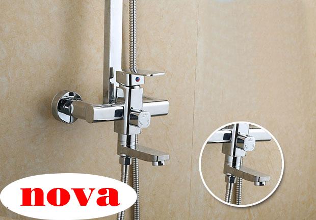 Bộ sen cây nóng lạnh 3003 và vòi lavabo nóng lạnh 5009