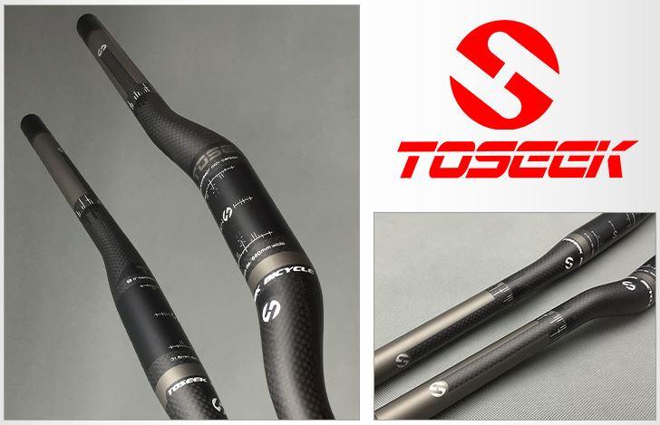 Ghi đông thẳng carbon Toseek