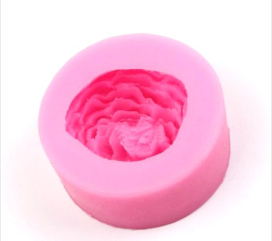 Khuôn rau câu silicon 3D Hoa Mẫu đơn đại