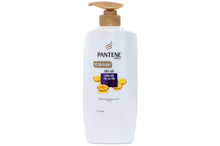 Dầu Gội Chăm Sóc Tóc Hư Tổn Pantene - 950G tím