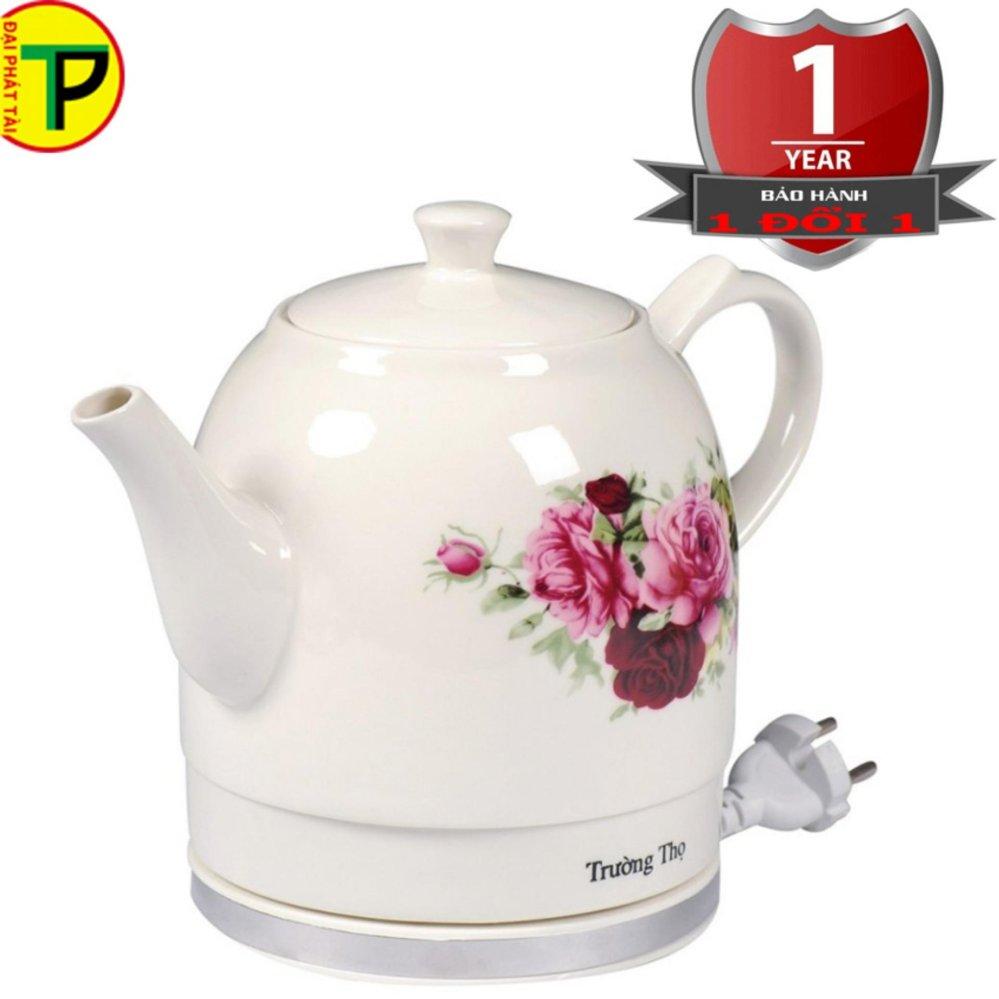 Ấm đun siêu tốc sứ Trường Thọ BA 86A 1.2L