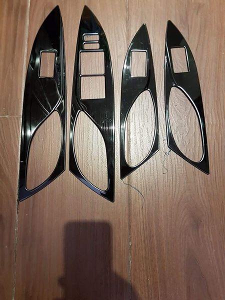 Ốp nội thất titan xe Vios 4 chi tiết