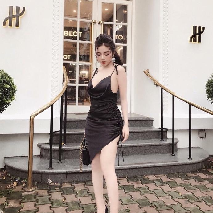 Đầm body 2 dây phi sexy