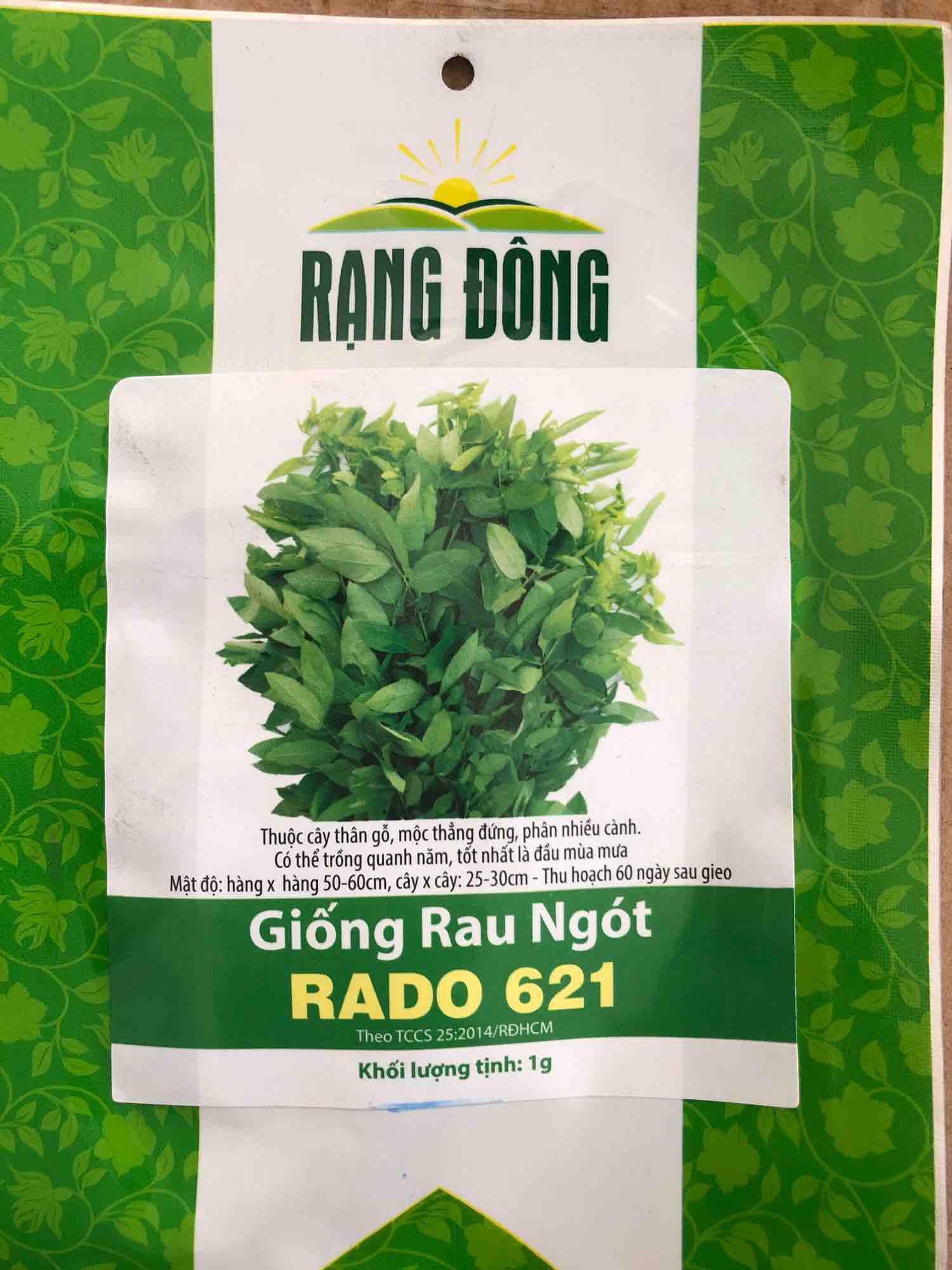 Hạt giống rau ngót - hạt giống rau ăn lá