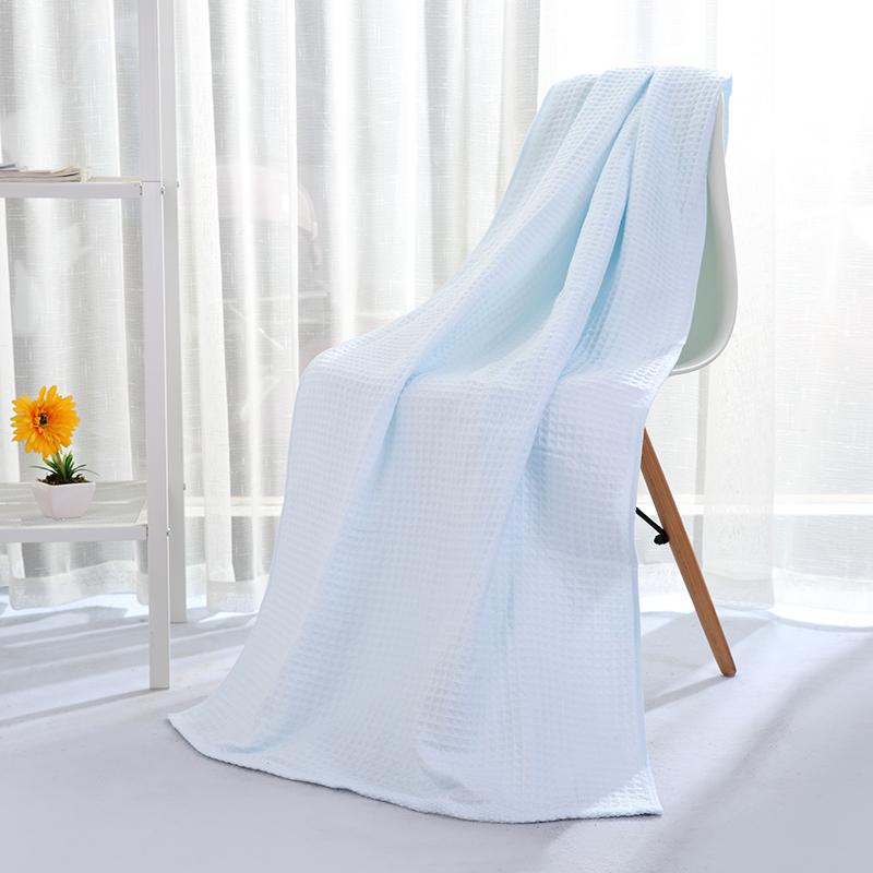 100% Cotton Vải Xô Mềm Mại Rỗng Vải Xô Vải Waffle (Vải Tổ Ong) Người Lớn Tắm Khăn Tắm 6AR38Jtkkv