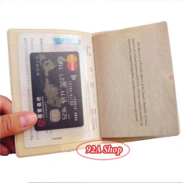 Vỏ hộ chiếu Passport Around The World 3D