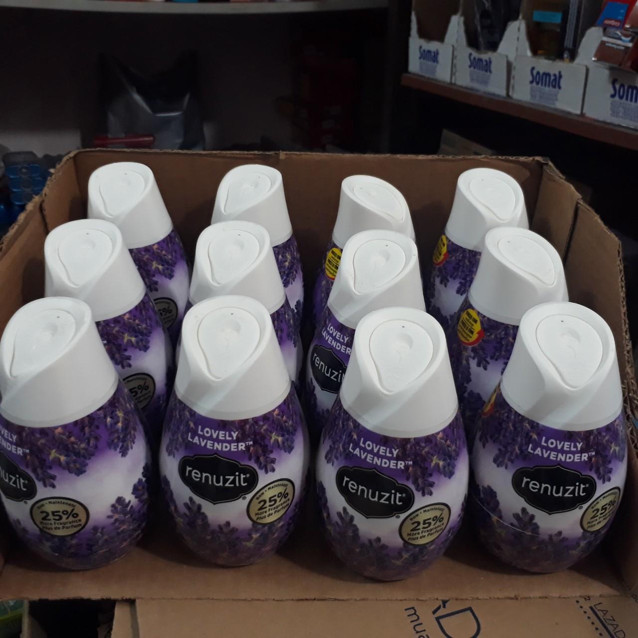 [HCM]Combo 12 cục sáp thơm Renuzit  Lovely Lavender 198g