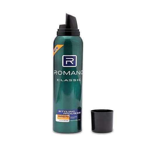 [HCM]Romano - Mousse ( Bọt ) tạo kiều tóc hương nước Classic 175 g