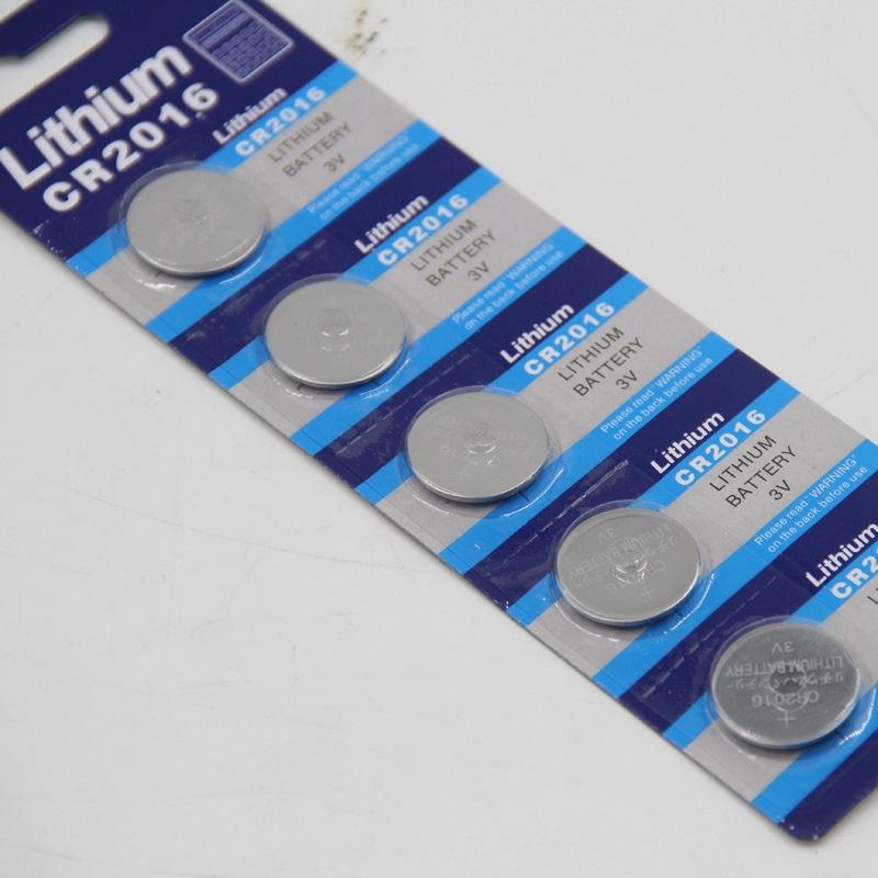 Vỉ 5 viên pin cúc áo Lithium CR2016