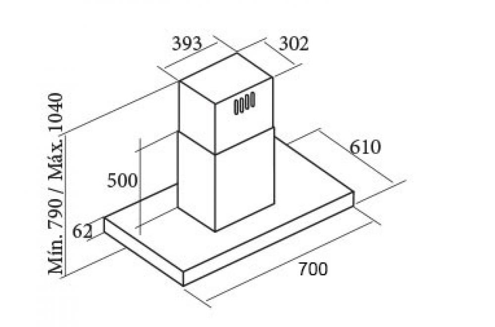 Máy Hút Khói Khử Mùi Cata SELENE 900