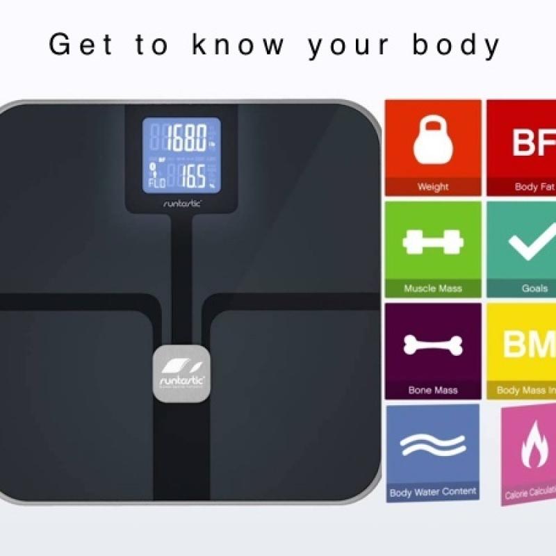 Cân theo dõi sức khỏe Runtastic RUNSCA1W/B