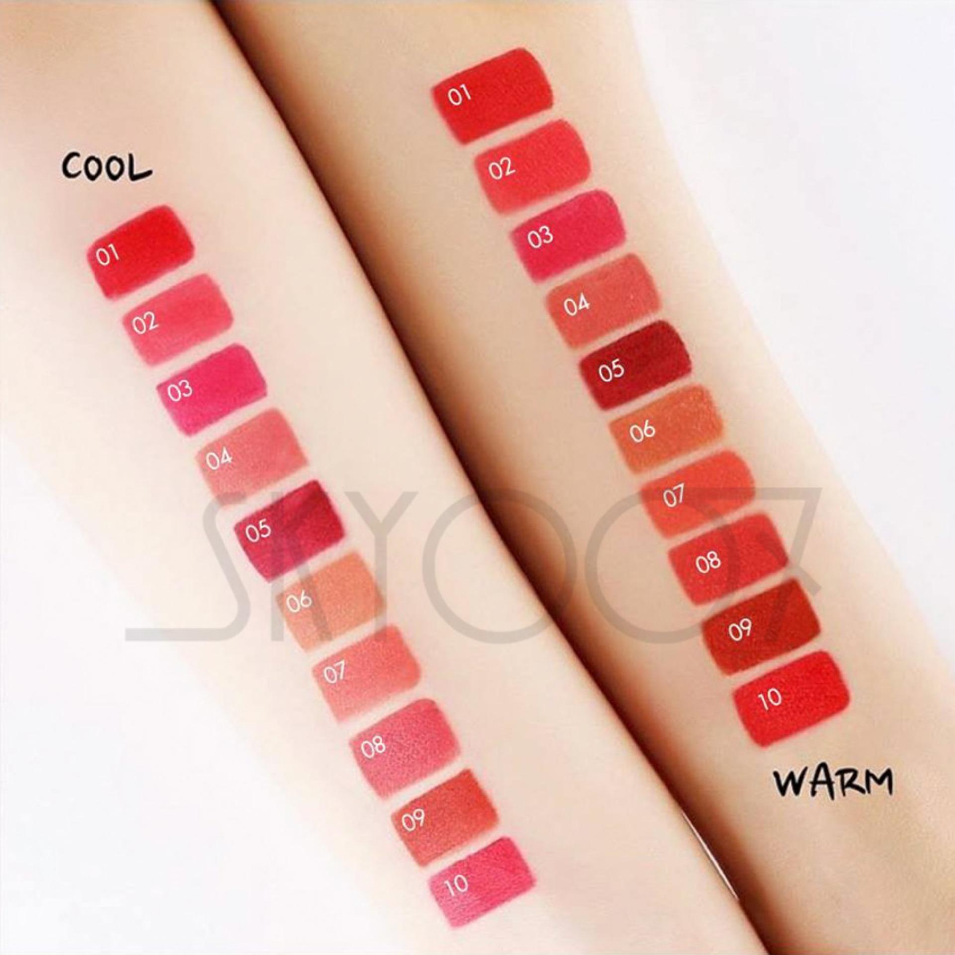 Son lì vỏ vuông bền màu Bbia Last Lipstick Version 2 – 10 Unique (Màu hồng đỏ)