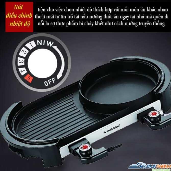 Bếp Lẩu nướng điện Misushita GP2000 THÁI LAN (kèm nồi)