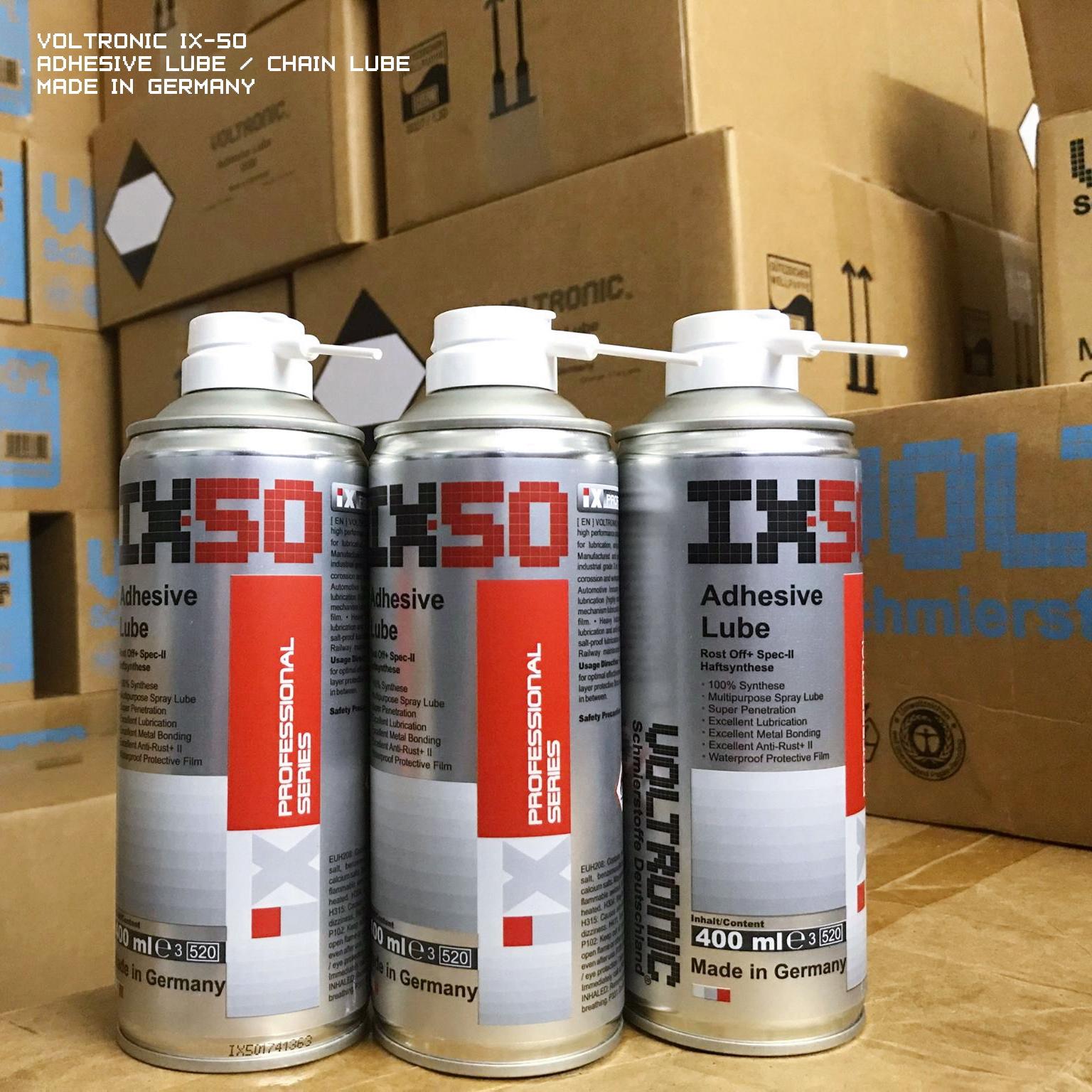 CHAI XỊT BÔI TRƠN SÊN VOLTRONIC IX50 400ML GERMANY - ix50
