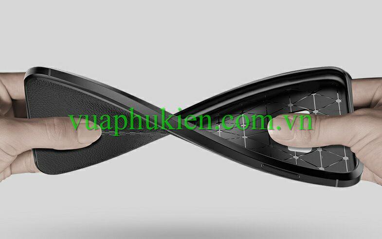 Ốp lưng dẻo thời trang giả da cao cấp cho Samsung Galaxy C9 / C9 Pro - Hàng nhập khẩu
