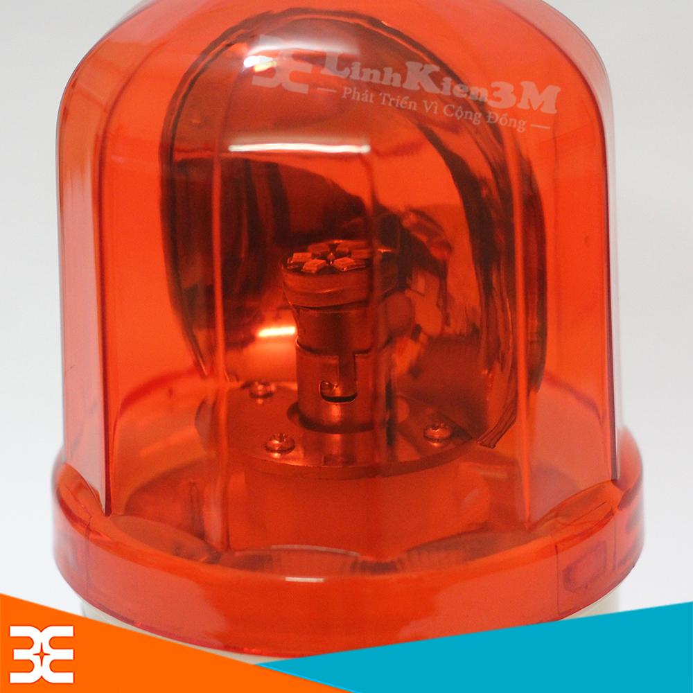 Đèn Quay Báo 24VDC - Vàng(BH 1 tháng)