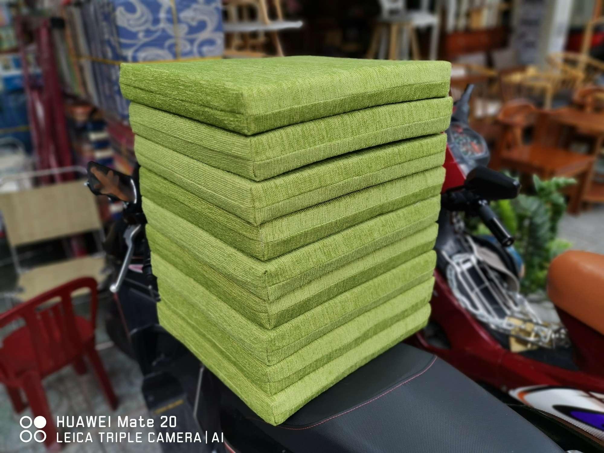 Nệm ngồi NoithatKTP bố dày 5cm green