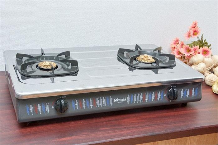 Bếp ga đôi Rinnai RV-377 (S)N (Đen)