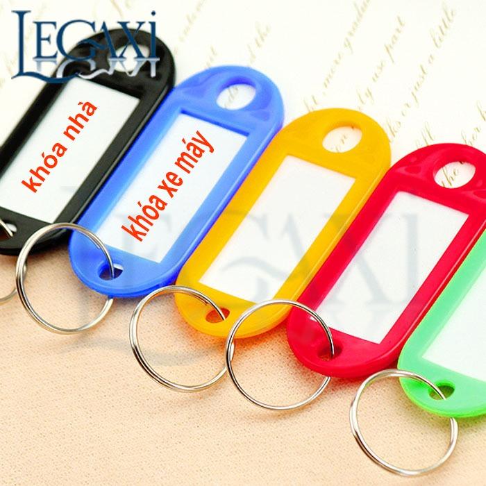 Combo 50 Thẻ Ghi Nhớ Gắn Chìa Khóa, Vali, Hành Lý Tiện Dụng Legaxi KN01