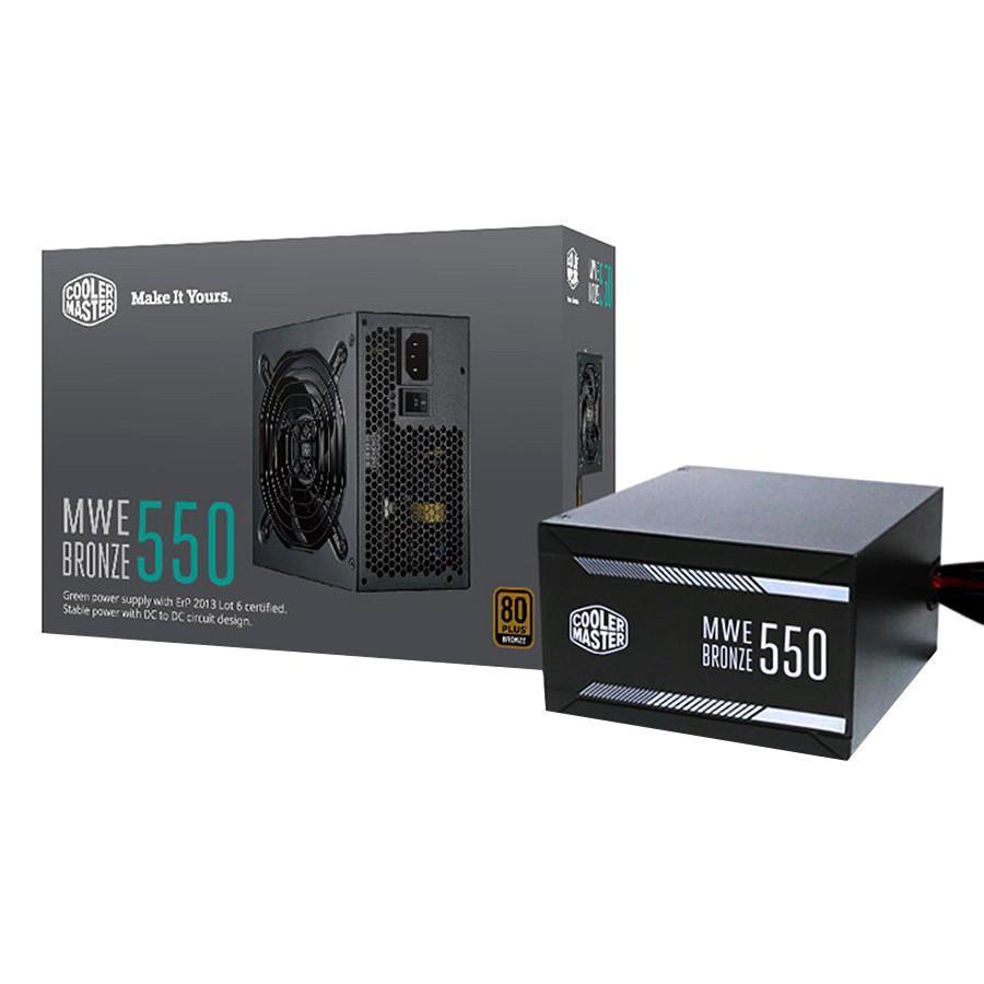 Nguồn Máy Tính Cooler Master 550W  MWE BRONZE