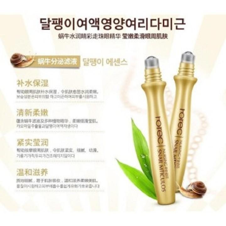 Thanh lăn vùng mắt tinh chất Ốc Sên