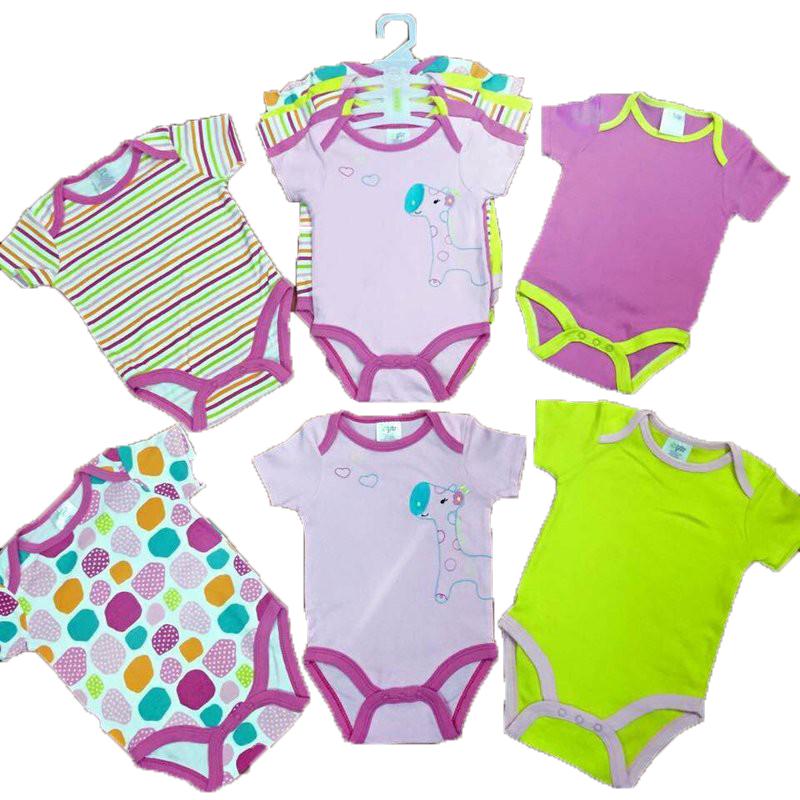 Combo 2 áo liền quần (body suite Baby Gear) cho bé trai từ 3-6 tháng (mầu sắc bất kì)