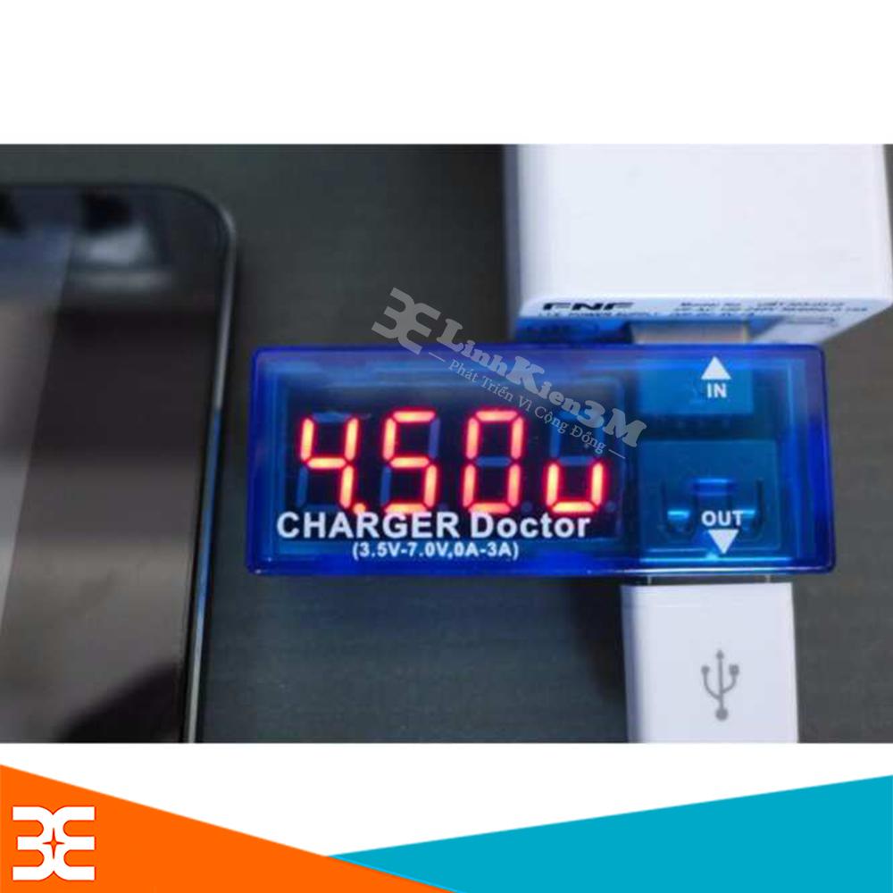 Usb Đo Dòng - Đo Áp V1 3.5V-7V 3A
