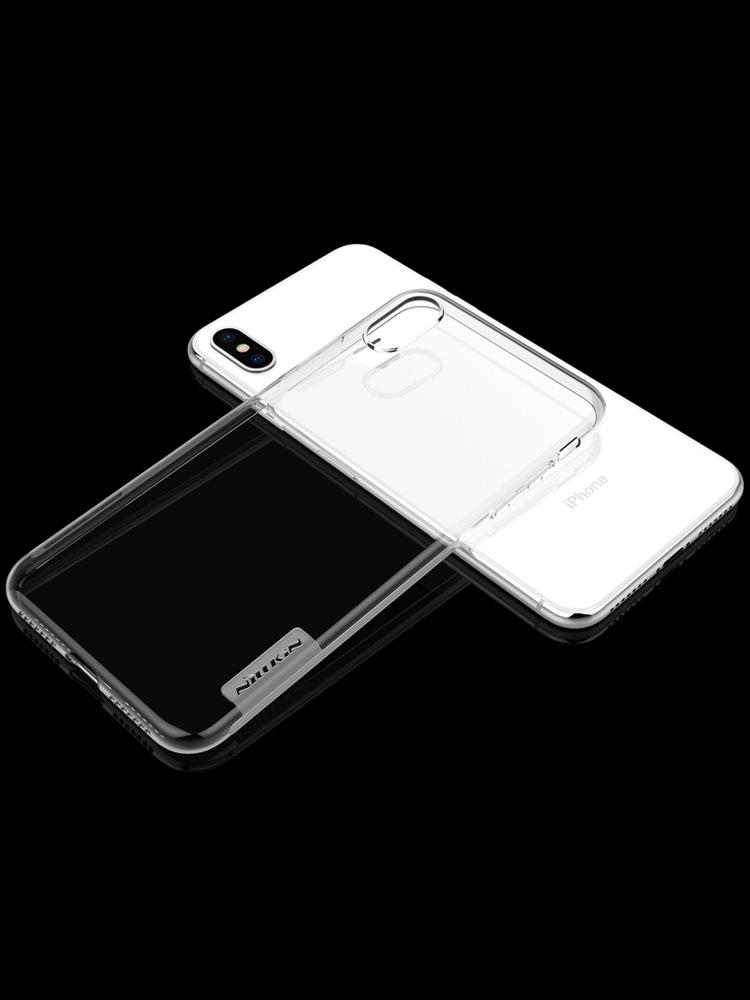 Ốp Lưng Silicon Nillkin Cho iPhone Xs Max - Trong Suốt