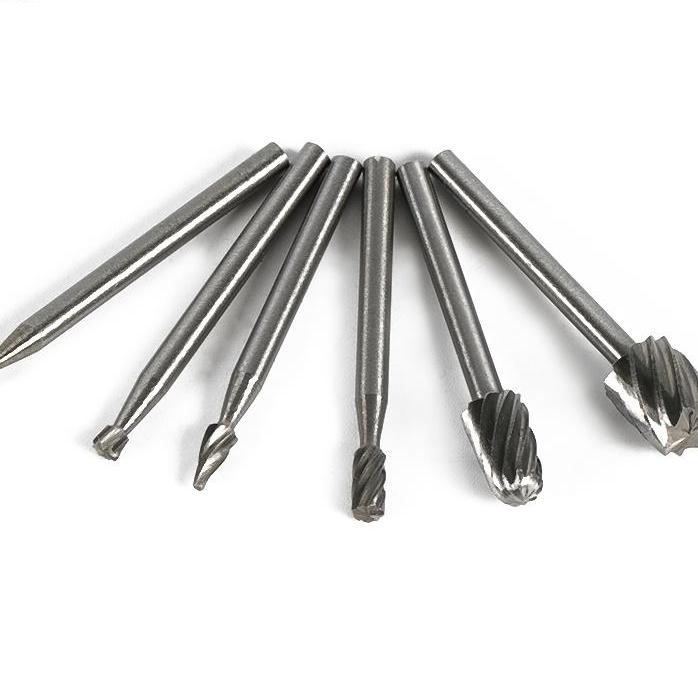 Bộ 6 mũi khắc, mài, làm lũa HSS cao cấp