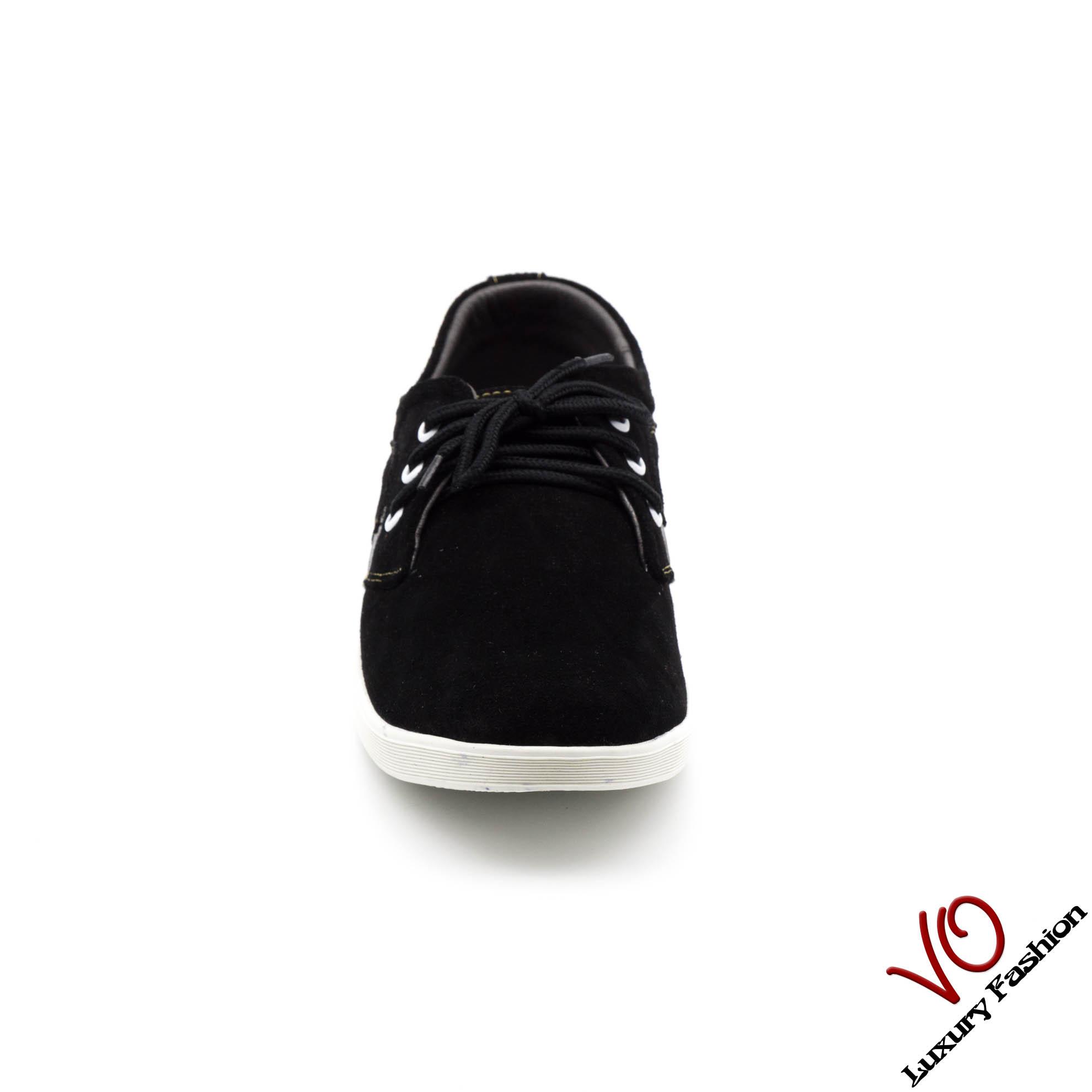 Giày sneaker nam da bò (da lộn) hàng thủ công VO HT 122