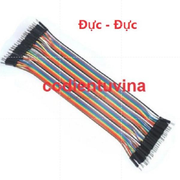 DÂY CẮM TEST BOARD 20CM đực-đực (40 SỢI)