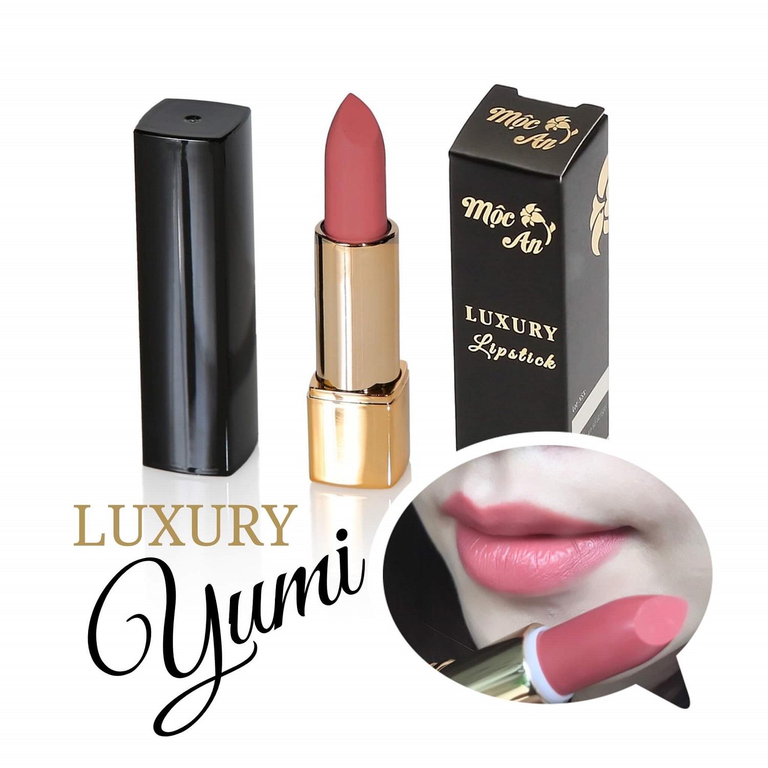 Son Môi Lì Bền Màu Luxury Mộc An 12 màu