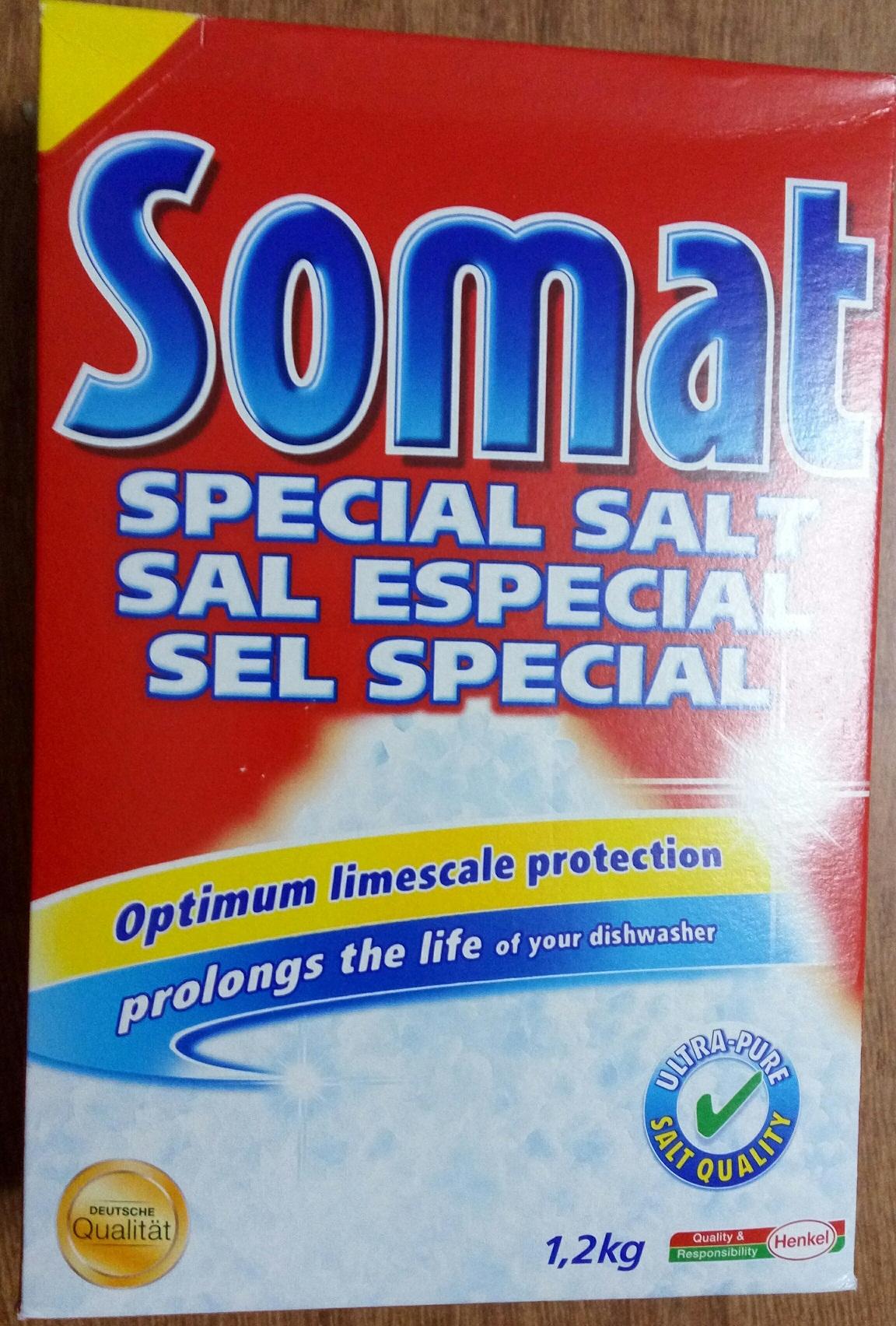Muối rửa bát Somat Special salt 1,2 kg