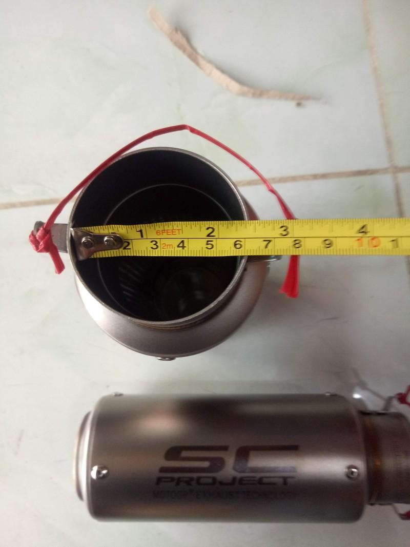 Pô SC Project team Blaze full cổ bầu hơi
