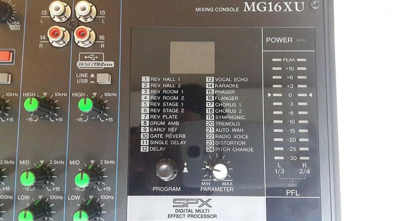 Bàn mixer yamaha MG16XU