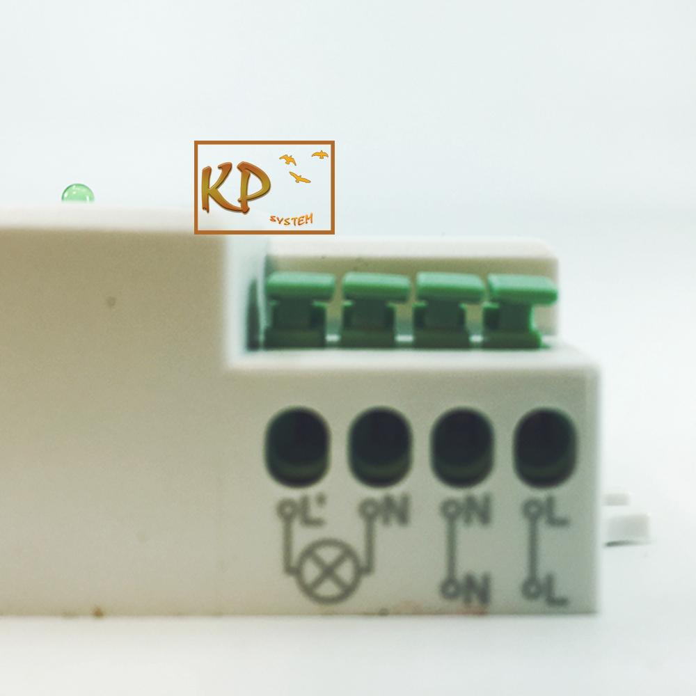 Công tắc cảm biến, cảm ứng chuyển động vi sóng rada xuyên vật cản Kawa RS02D