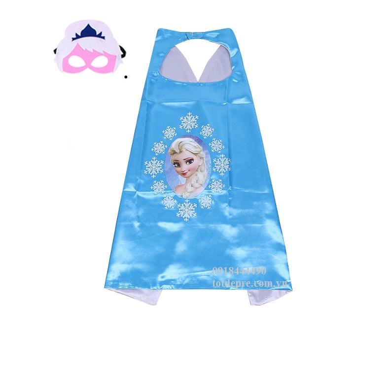 Choàng công chúa Elsa Kèm Mặt Nạ