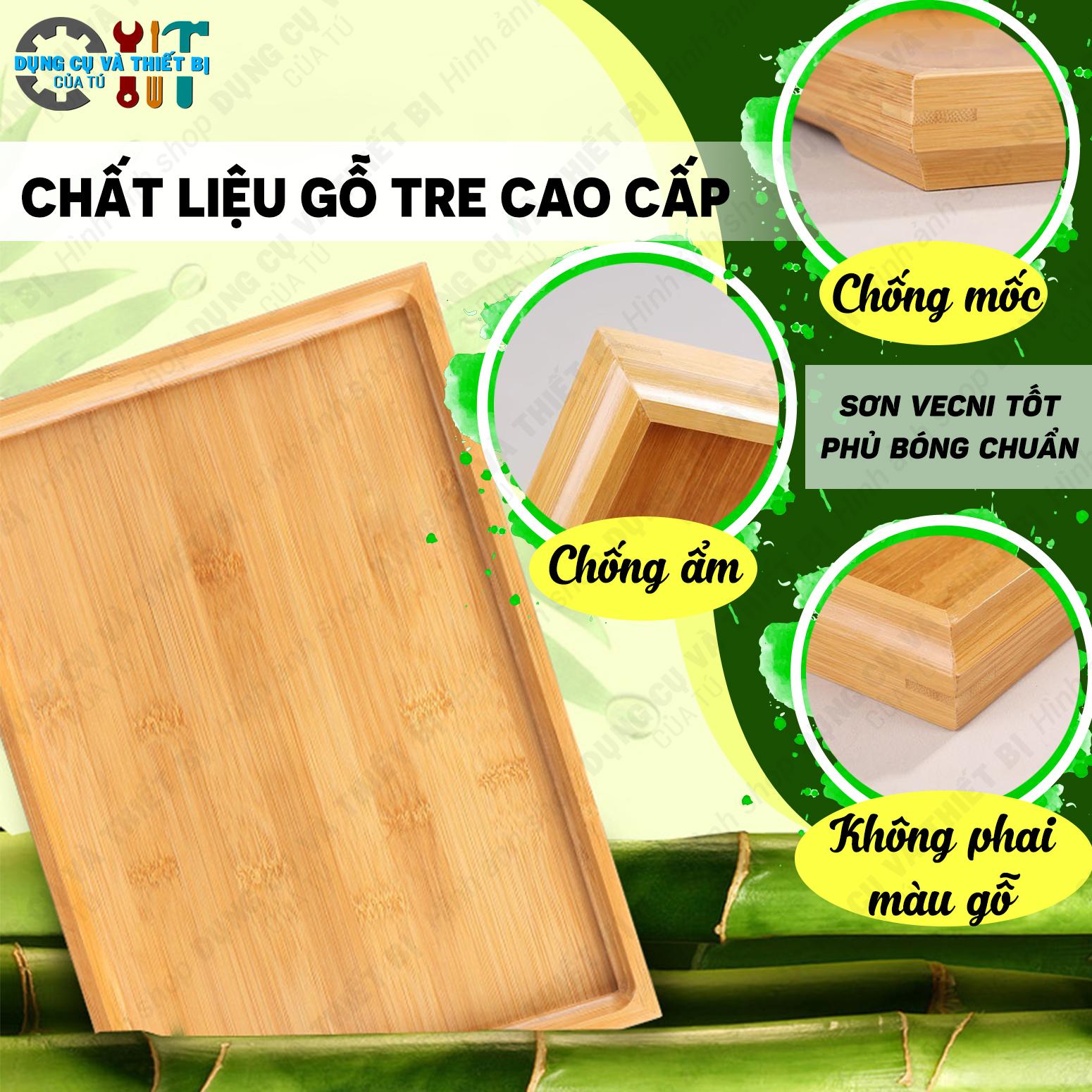 KHAY GỖ  CHỮ NHẬT ĐA NĂNG