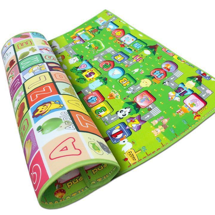 Thảm chơi 2 mặt cho bé Maboshi 1m8x2m
