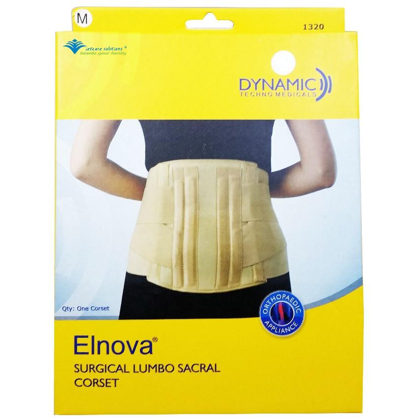 Đai lưng cột sống, thoát vị đĩa đệm ELNOVA - DYNA(ẤN Độ)