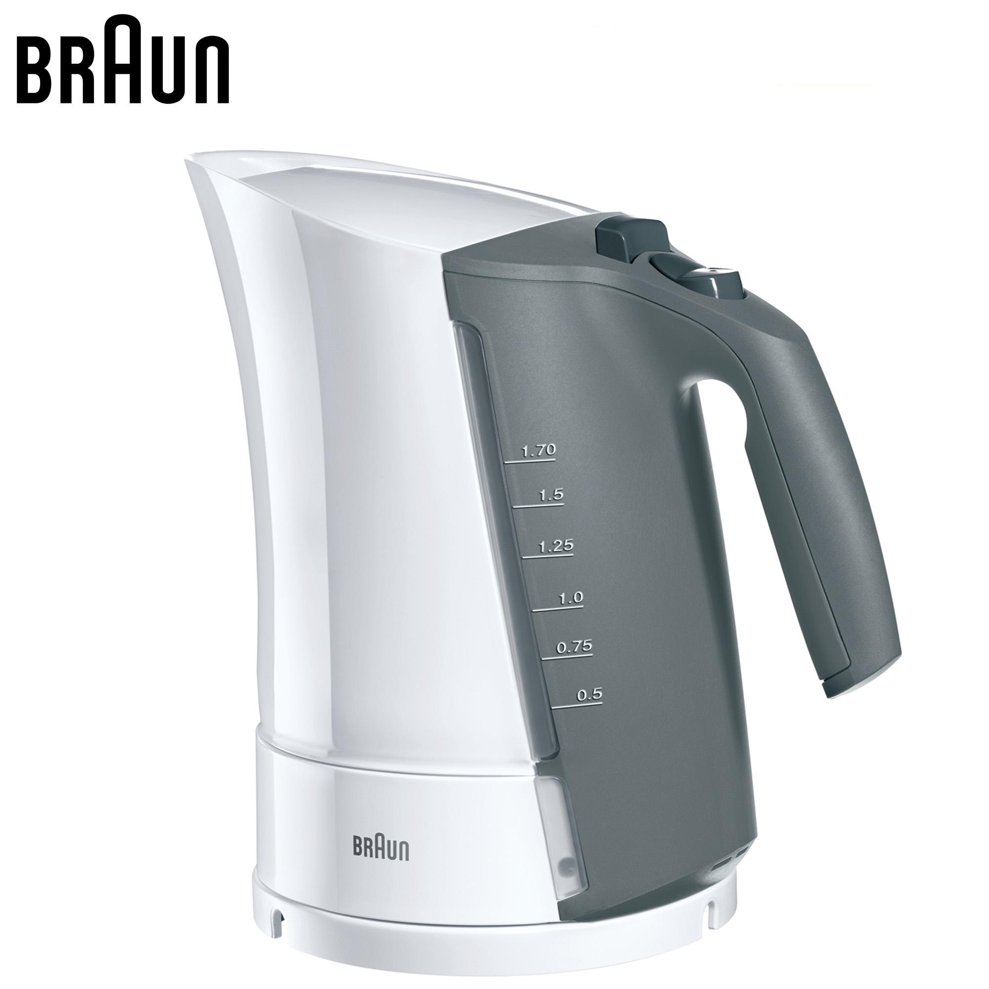 Ấm siêu tốc Braun WK300 1.7L (đen) - Hàng nhập khẩu